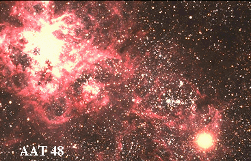 The Tarantula nebula and Supernova 1987a