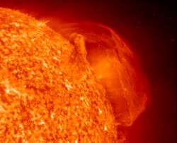 Sun's prominence